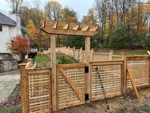 cedartech wooden fence