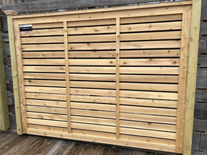 cedartech wooden fence