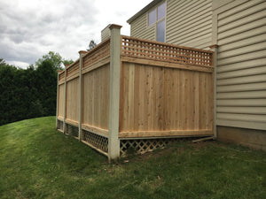 cedartech wooden fence
