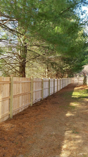 cedartech wooden fence