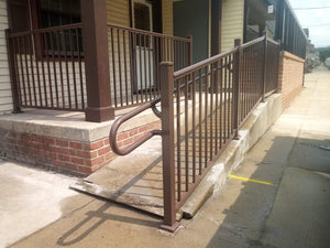 Commercial Fence, a Commercial from All Type Fence: Commercial_Railing_Arabian_Keylink_2019