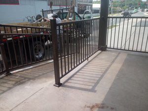Commercial Fence, a Commercial from All Type Fence: Commercial_railing_Arabian_keylink_2_2019