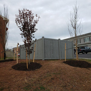 Commercial Fence, a Commercial from All Type Fence: Tornetta_Simtek_Ashland_Dumpster_Enclosure