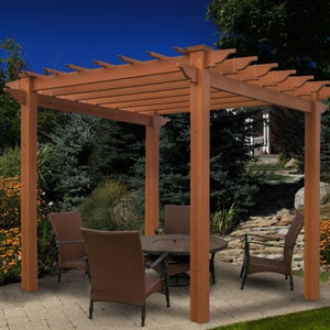 Pergolas, a Pergolas from All Type Fence: VA84044_Lakewood_Pergola_Lifestyle2_7500x5000_500x500_acf_cropped-1