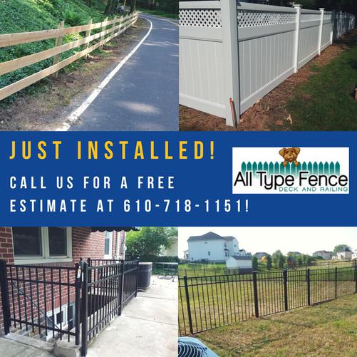New All Type Fence Projects - Fences by All Type Fence