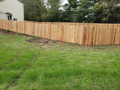 Red Cedar Fence - Fences by All Type Fence