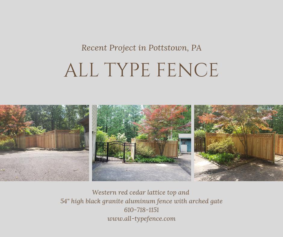 Pottstown Project - Fences by All Type Fence