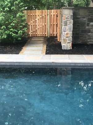 Pool Fencing, a Pool from All Type Fence: Red_Cedar_sahdowbox_gate_blake_2019