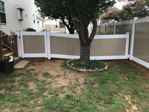 Privacy Fence, a Residential from All Type Fence: Susan_Harmony_Dogwood_2019